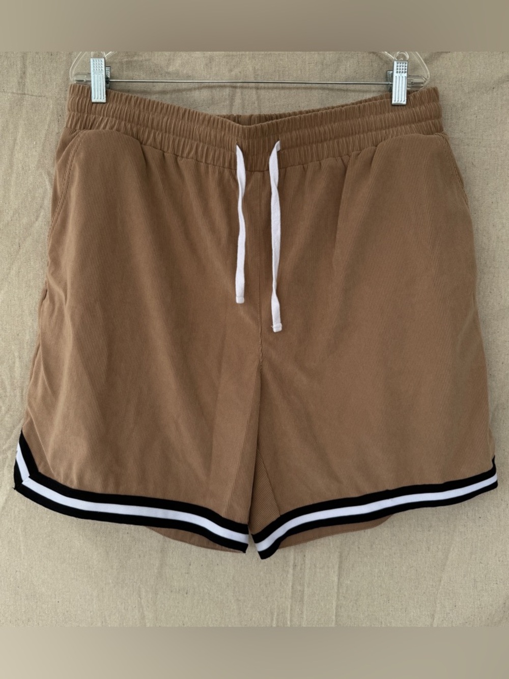 BP. Corduroy Tan Athletic Shorts Men's Size L